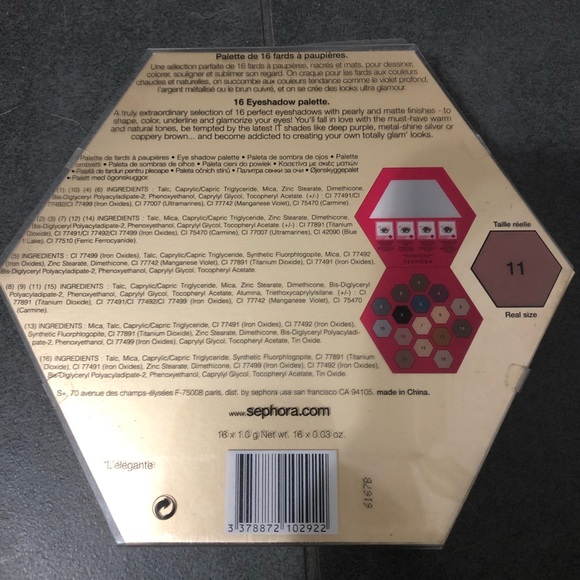 🆕 Sephora the graceful palette 16 eyeshadows - Picture 3 of 6